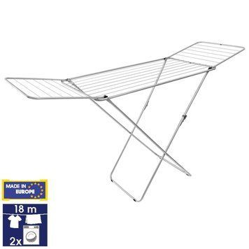 Сушарка для білизни для підлоги Casa Si Kolibri 18m Silver (CS42191C06)