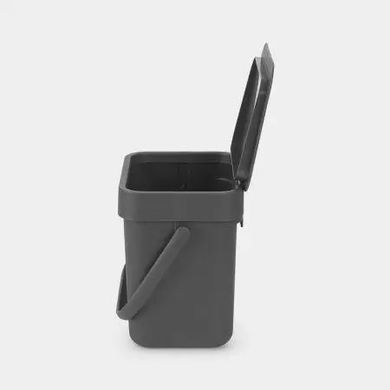Відро для сміття Sort&Go Brabantia, 3 л, сірий (209888)