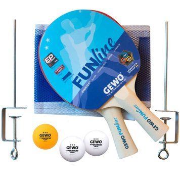 Набір для настільного тенісу Gewo Free Time 2 Bats 3 Balls + сітка (96970000)