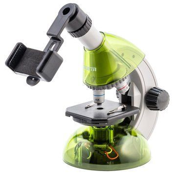 Дитячий мікроскоп SIGETA MIXI 40x-640x GREEN (смартфон-адаптер)