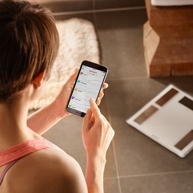 Ваги підлогові електронні SHAPE SENSE CONNECT 100 (63872)