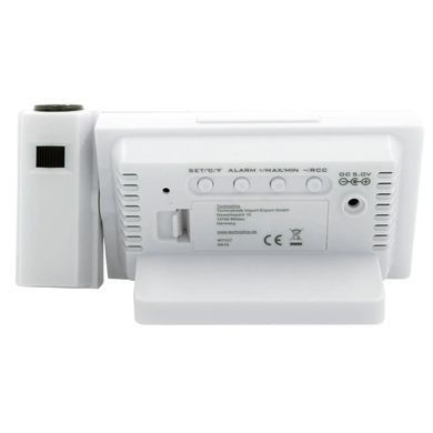 Годинник проекційний Technoline WT537 White (WT537)