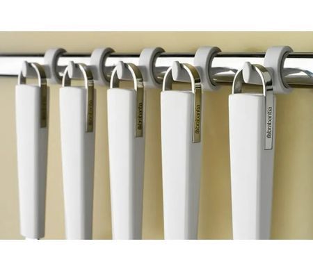 Прес для часнику Brabantia, 18,8 х5, 3х2, 9 см, сріблястий (400667)