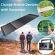 Портативний зарядний пристрій сонячна панель Bresser Mobile Solar Charger 120 Watt USB DC (3810070)