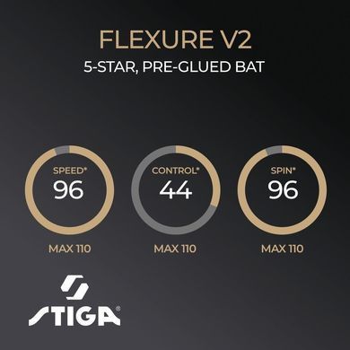 Ракетка для настільного тенісу Stiga Flexure 5 Star ver.2 FL (1215-1205-35)
