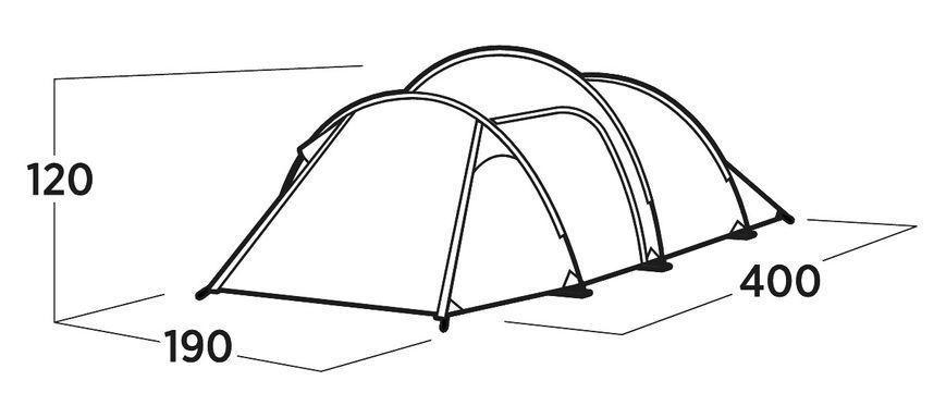Намет тримісний Easy Camp Hemsedal 3 (120474)