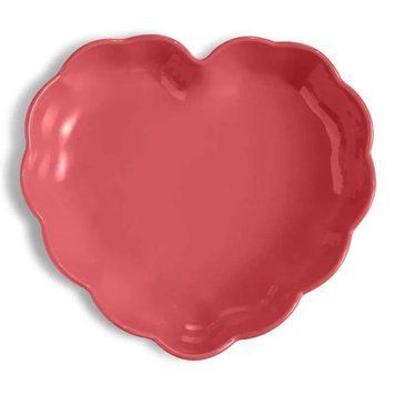 Форма для випічки &laquo;Серце&raquo; Emile Henry BAKEWARE, 24,5х26,5х6,5 см, рожева карамель (476153)
