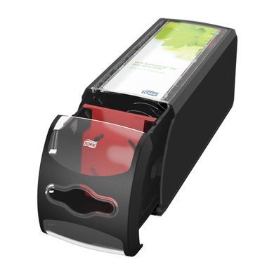 Диспенсер Tork Xpressnap Fit для барних серветок для лінії роздачі, чорний, на 324 серветки