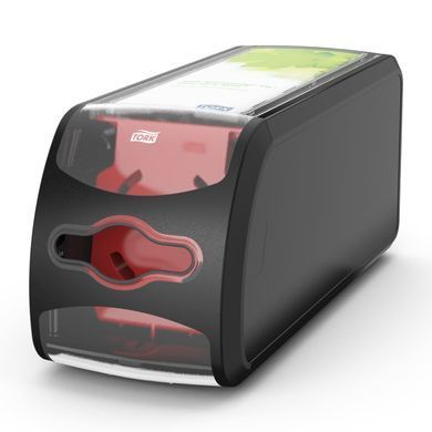 Диспенсер Tork Xpressnap Fit для барних серветок для лінії роздачі, чорний, на 324 серветки