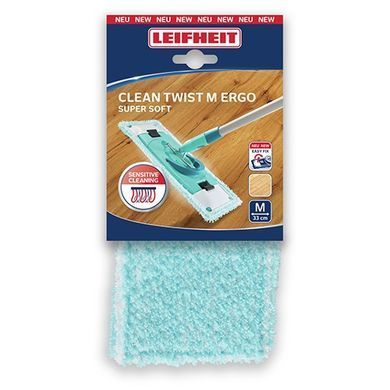 Губка для швабри Leifheit Clean Twist M Ergo supersoft (52122)