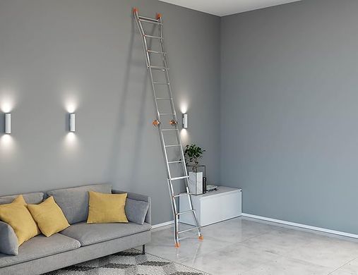 Драбина телескопічна Colombo Pratic 4+4 Steel (PRATIC4+4ACC)