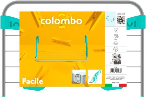 Сушарка для білизни навісна Colombo Facile 3 (ST297)