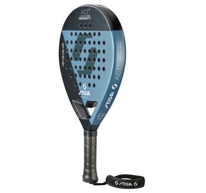 Ракетка для падел тенісу Stiga Racket ACT Black/Blue (2202-0916-01)