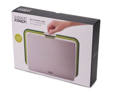 Набір дощок Joseph Joseph NEST, 25,9x35,5x7,2 см, зелений, 3 предмети (60164)