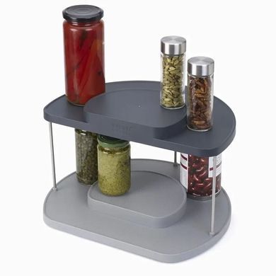 Органайзер кухонний дворівневий Joseph Joseph CUPBOARDSTORE, розмір 20,2 x 33 x 28 см, сірий, 85196