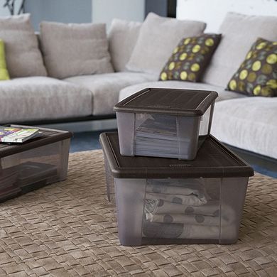 Контейнер для зберігання з кришкою Stefanplast Elegance XL 20л (30860)
