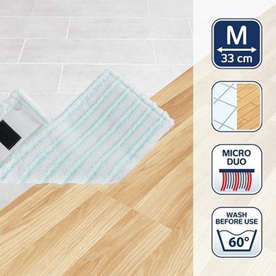 Губка для швабрі Leifheit Clean Twist M Ergo micro duo (52123)