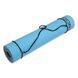 Килимок спортивний Toorx Yoga Professional TPE 183 х 60 х 0,6 см для йоги та фітнесу Burgundi/Perla (MAT-184)
