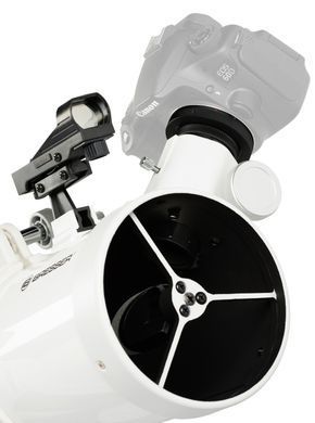 Телескоп Bresser Nano NT-114/500 AZ з сонячним фільтром і адаптером для смартфона (4514500)