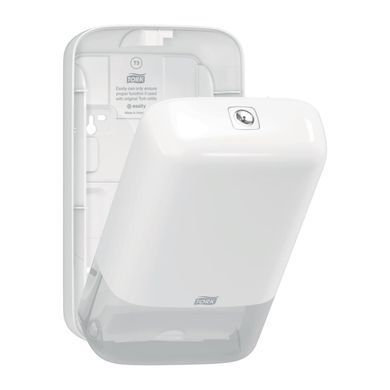 Диспенсер Tork Elevation для листового туалетного паперу, білий