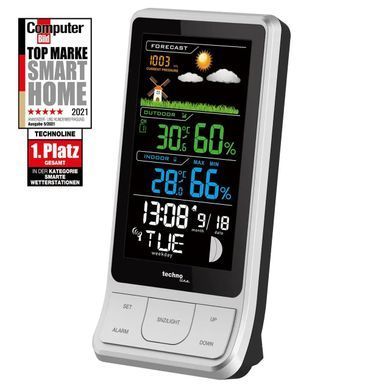 Метеостанція Technoline WS6441 Black/Silver (WS6441)