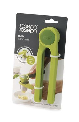 Прес для часнику спіральний Joseph Joseph helix, 4,6 х17, 6х5, 8 см, зелений (20102)