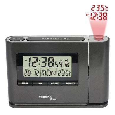 Годинник проекційний Technoline WT519 Anthracite (WT519)