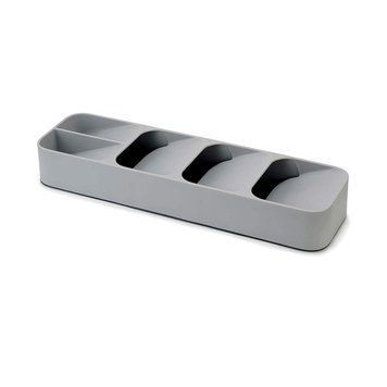 Органайзер для столових приладів пластиковий Joseph Joseph COUNTERSTORE, 11x39,5x5,7 см, сірий (85119)