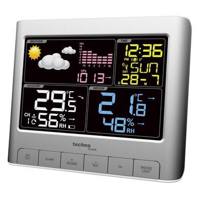 Метеостанція Technoline WS6449 Silver (WS6449)