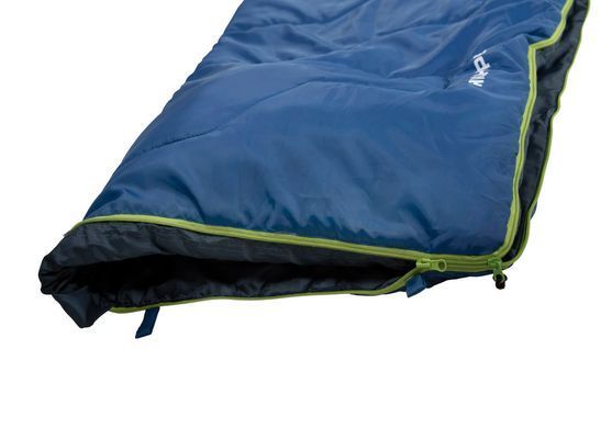 Спальний мішок High Peak Easy Travel/+12&deg;C Blue/Dark Blue Left (20090)