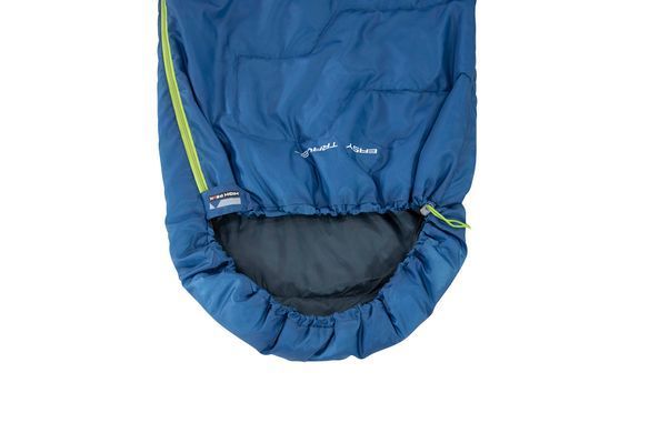 Спальний мішок High Peak Easy Travel/+12&deg;C Blue/Dark Blue Left (20090)