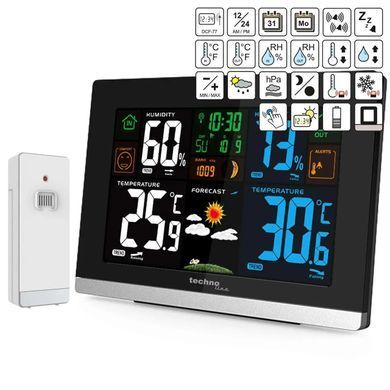 Метеостанція Technoline WS6462 Black (WS6462)
