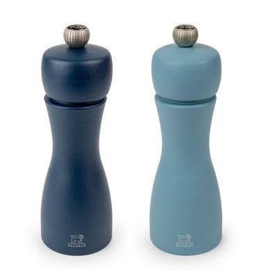 Набір млинів для солі та перцю Tahiti Blue & Azure Blue 15см 2/42967