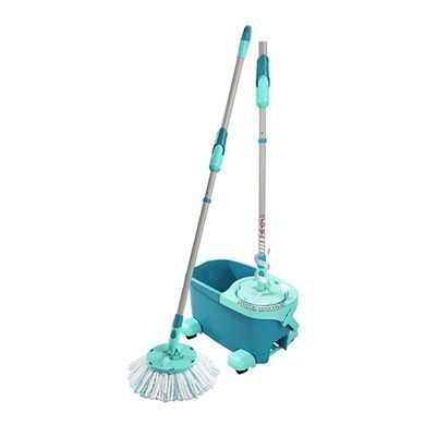 Набір для прибирання Leifheit Clean Twist Disc Mop Ergo Mobile Відро зі шваброю (52102)