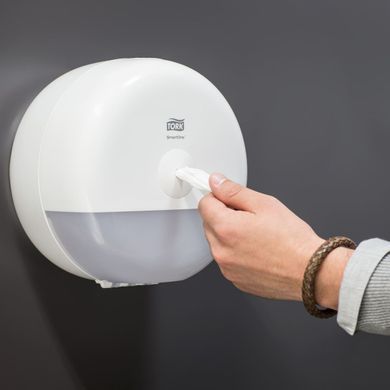Диспенсер Tork SmartOne Elevation для туалетного паперу в міні рулонах, білий