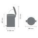 Бак для сміття Brabantia PEDAL BIN NEWICON, об'єм 20 л, бежевий (149948)