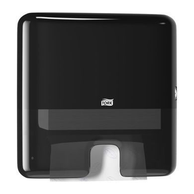 Диспенсер Tork Xpress Elevation Міні для листових вузькопанельних рушників Multifold, чорний