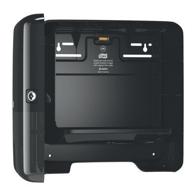 Диспенсер Tork Xpress Elevation Міні для листових вузькопанельних рушників Multifold, чорний