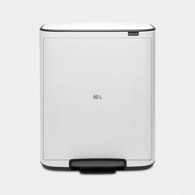 Бак для сміття Brabantia Pedal Bin Bo 60л 211300