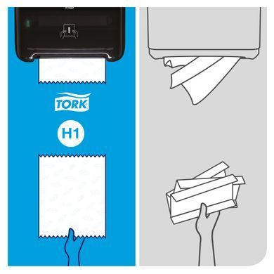 Диспенсер Tork Matic Elevation для рушників в рулонах, чорний