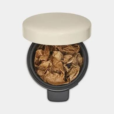 Бак для сміття Brabantia PEDAL BIN NEWICON, об'єм 5 л, бежевий (149900)