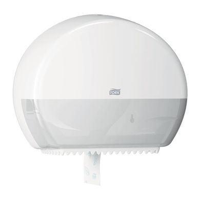 Диспенсер Tork Elevation для туалетного паперу в рулонах Mini Jumbo, на 2 рулони, білий
