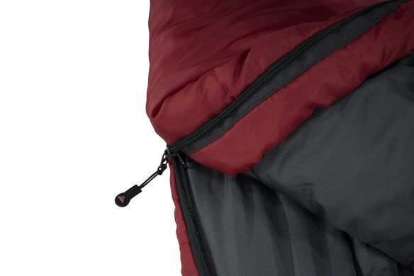 Спальний мішок High Peak TR 300/0&deg;C Dark Red/Grey Right (23061)