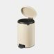 Бак для сміття Brabantia PEDAL BIN, об'єм 12 л, бежевий (149924)
