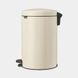 Бак для сміття Brabantia PEDAL BIN, об'єм 12 л, бежевий (149924)