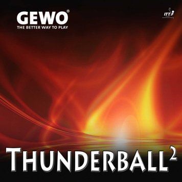 Накладка для ракетки Gewo Thunderball 2.1 black (4814910021)