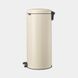 Бак для сміття Brabantia PEDAL BIN, об'єм 30 л, бежевий (149962)