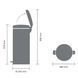 Бак для сміття Brabantia PEDAL BIN, об'єм 30 л, бежевий (149962)