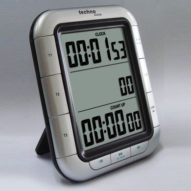 Таймер кухонний Technoline KT300 Magnetic Silver (KT300)