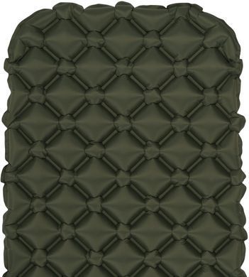 Килимок надувний Highlander Nap-Pak Inflatable Sleeping Mat XL 5 cm Olive (AIR073-OG)